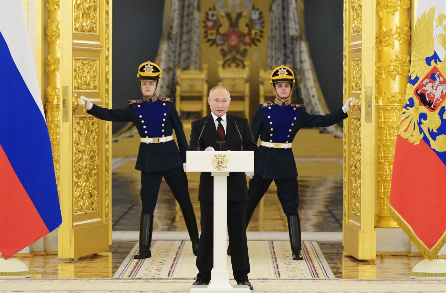APTOPIX Russia Putin